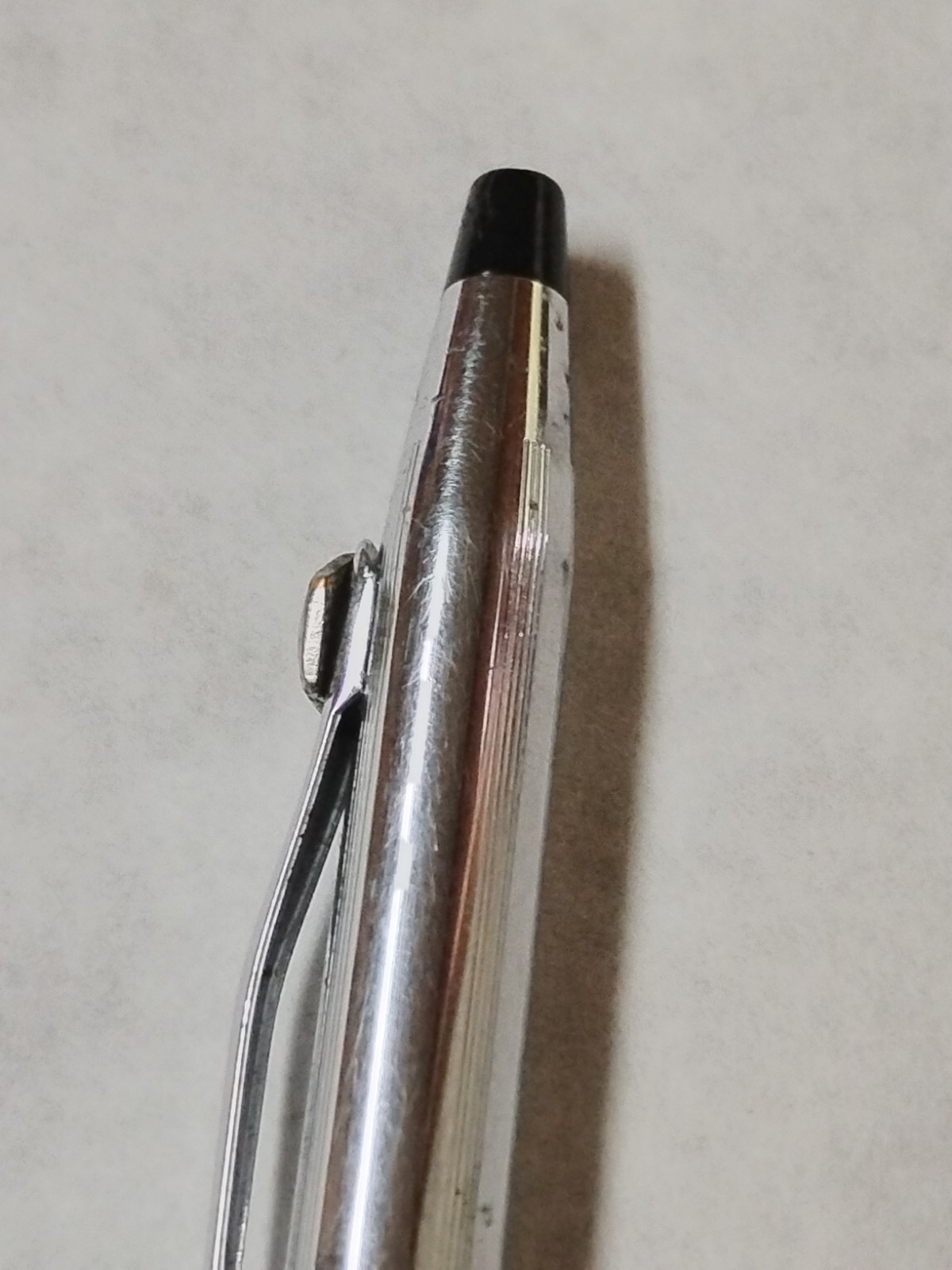 VTG Cross Mechanical Pencil Chrysler Pentastar Emblem Working Small Dent Cap #E1