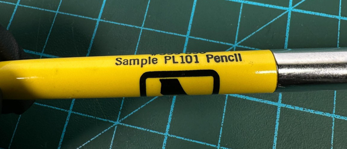 VTG Sheaffer Salesman Sample Yellow Pages Mechanical Pencil PL101 Advertising