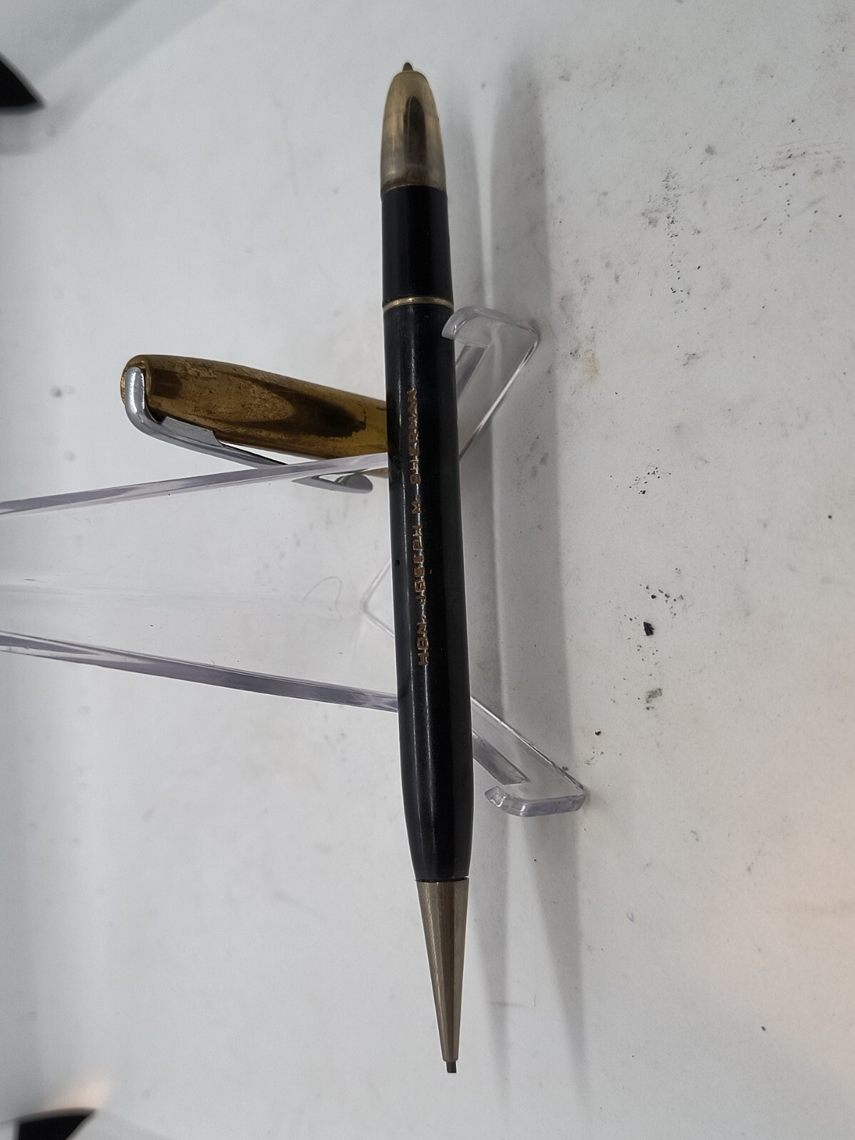 Vintage combo Ball Point pen & mechanical pencil W/ State Of Rhode Island Seal.