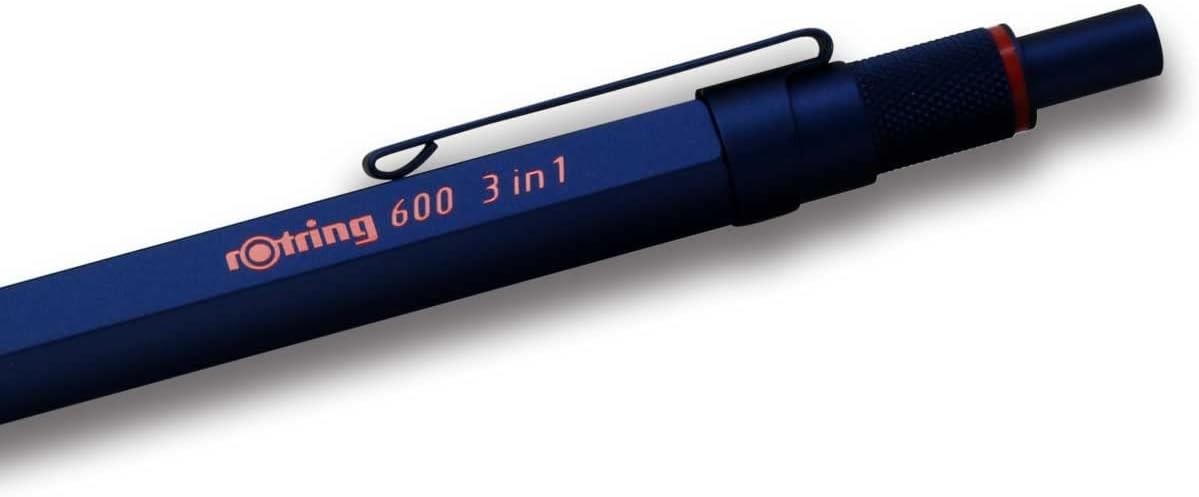 Rottling Multi-Pen, Iron Blue, 600, 3-in-1, 1 Count (Pack of 1), iron blue