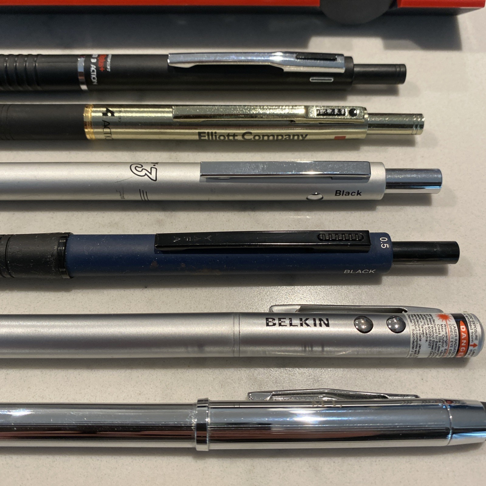 Lot X 7 Multi Function Pen Pencil Trio Quad Rotring Staedtler Yafa Belkin Cross