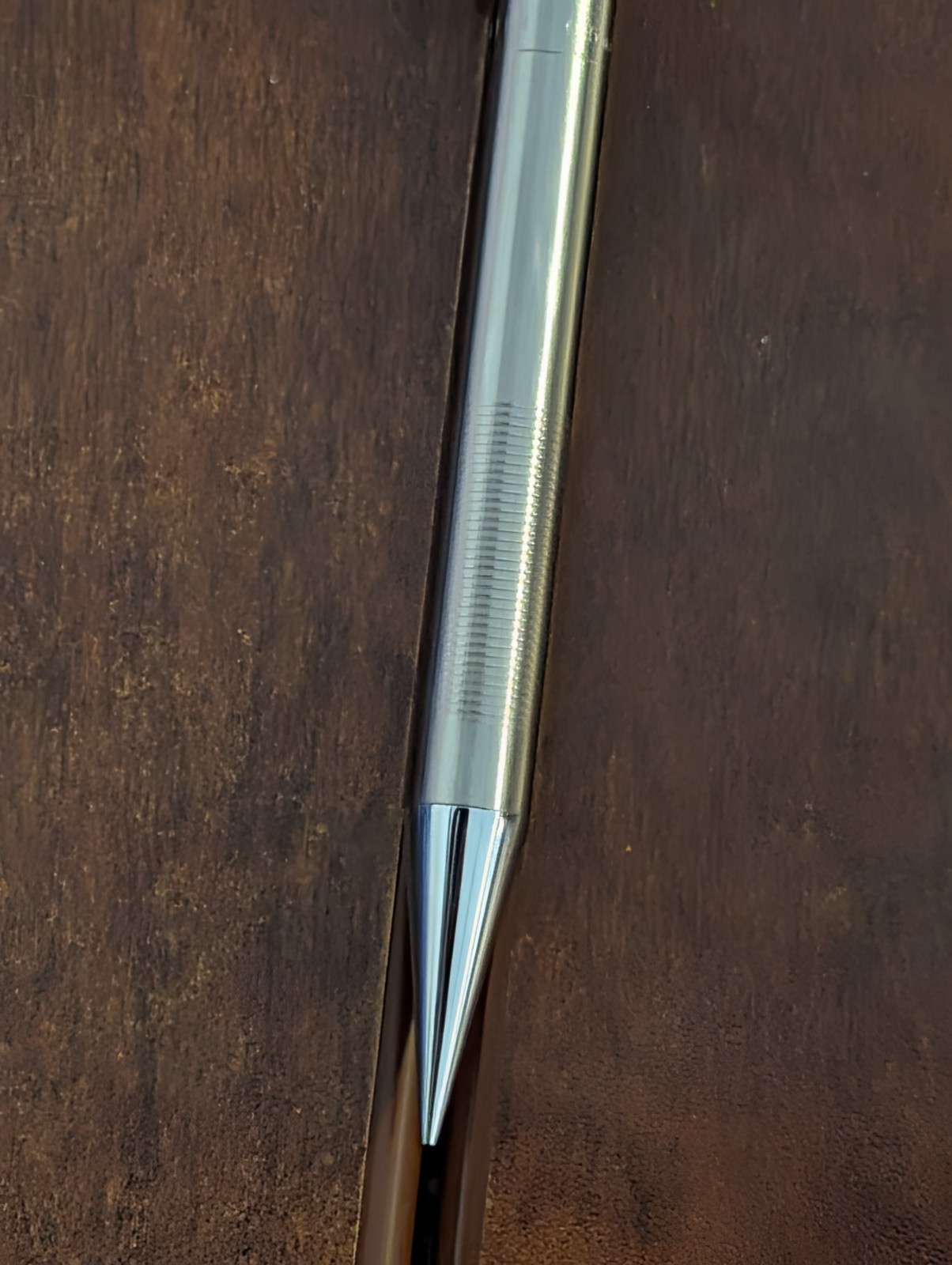 VTG 70s 80s Sheaffer Stainless Steel Mechanical Pencil Chrome S Made JAPAN 0.5