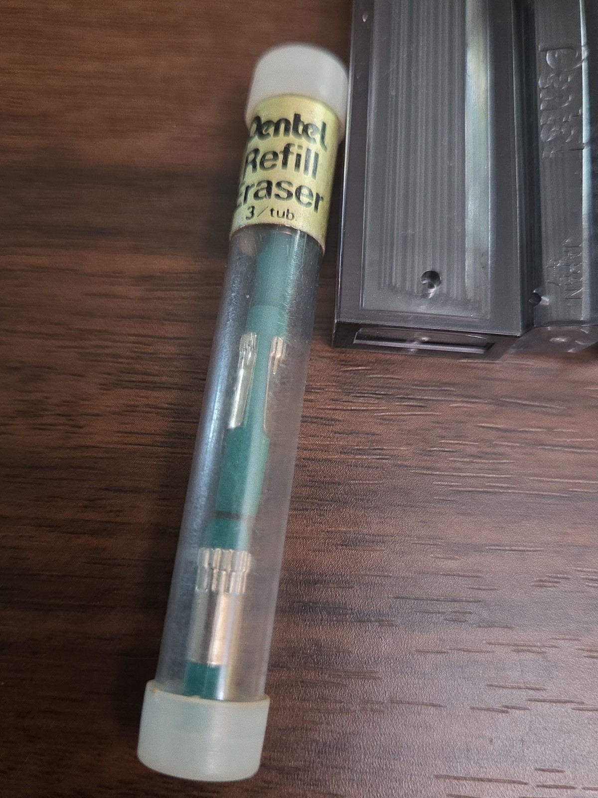 Vintage Lot of Pentel Lead Refills & Erasers