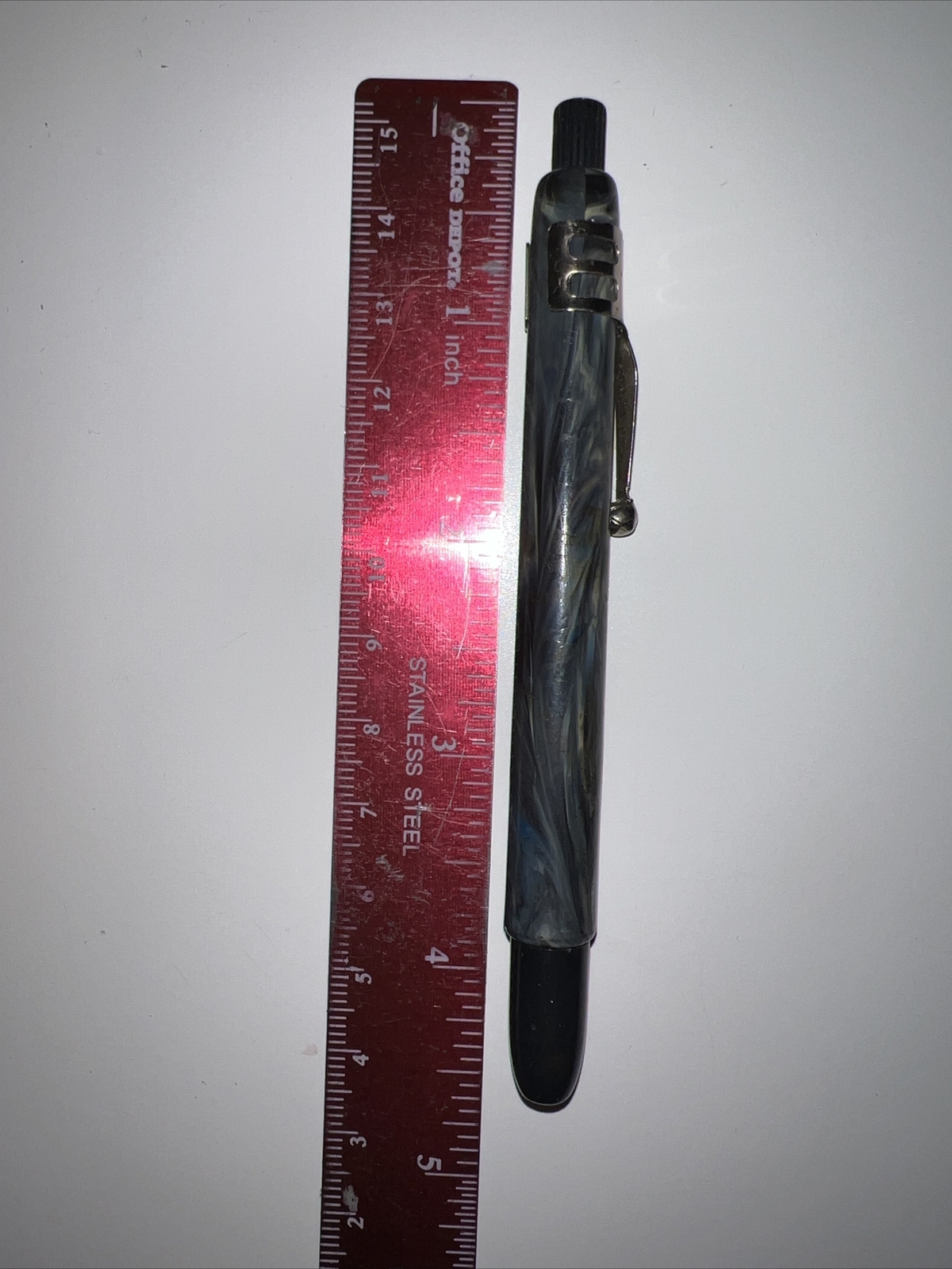 Vintage Listo Black Marble style No.1620 Crayon Marker Pencil Black Lead