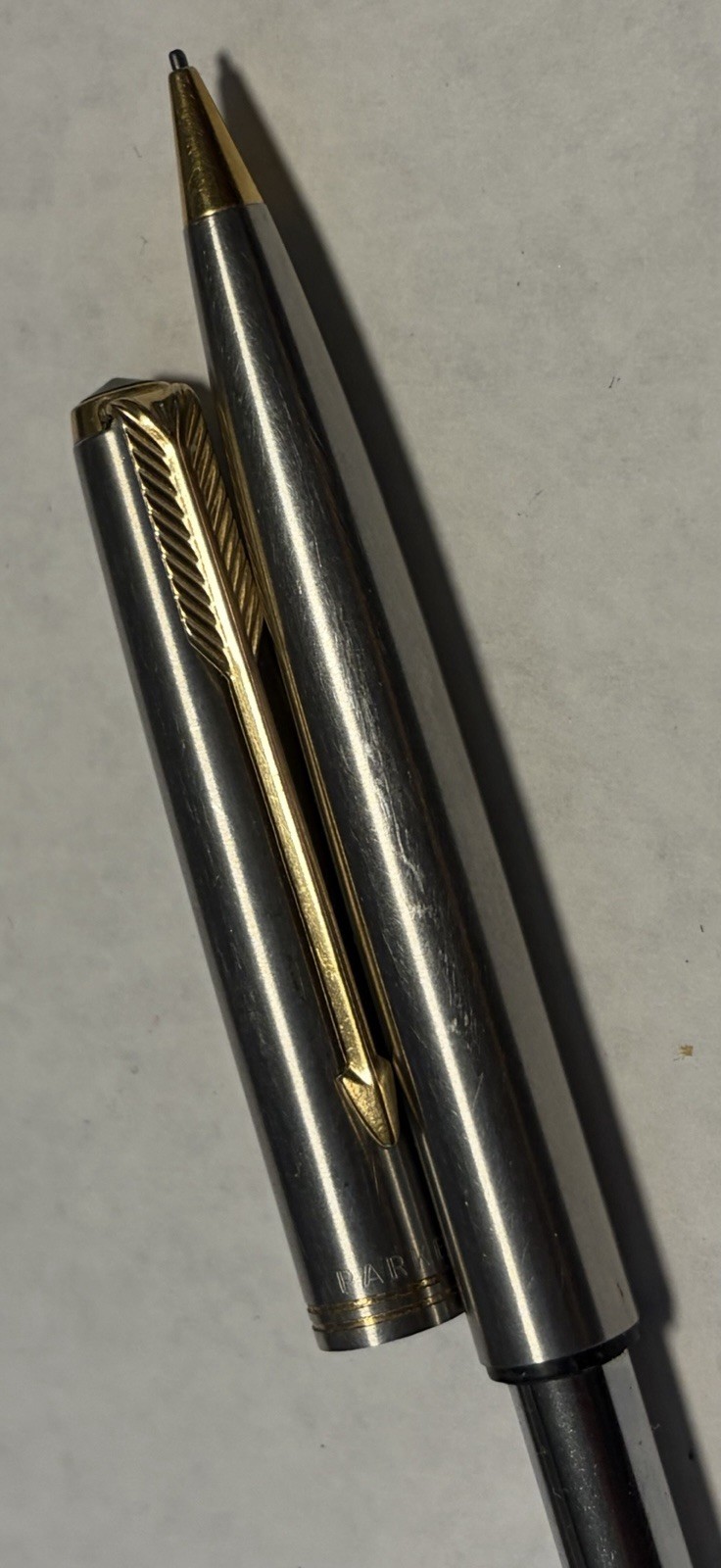 VINTAGE PARKER 4 PC LOT 2 X 21 FOUNTAIN PEN JOTTER MECHANICAL PENCIL