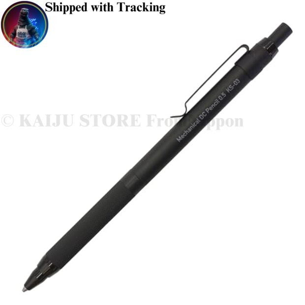 Quitera Double Chuck Mechanical Pencil KS-03 0.5 Black