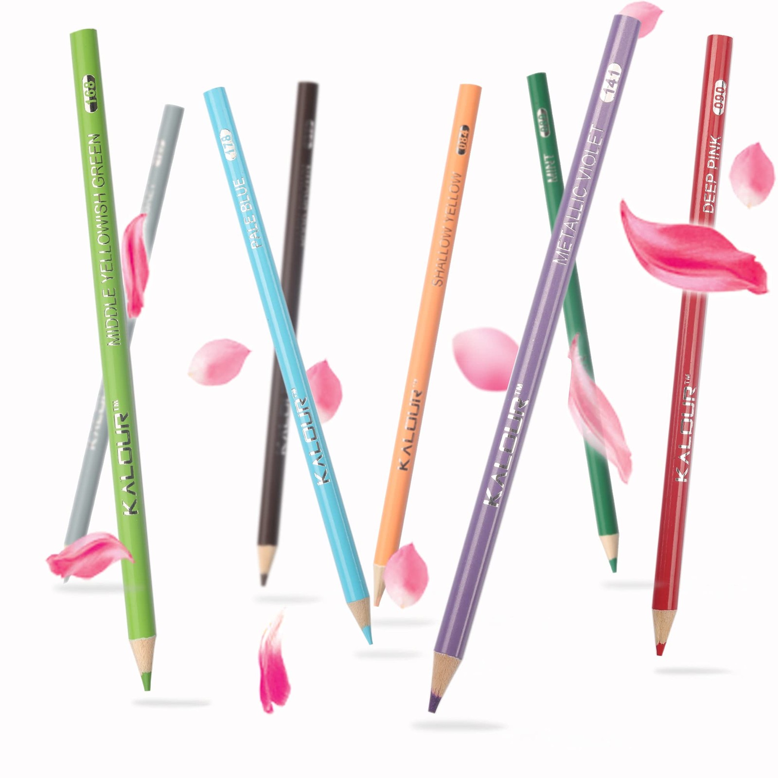 KALOUR 180 Colored Pencil Set for Adults 1 Count (Pack of 180), Multicolor