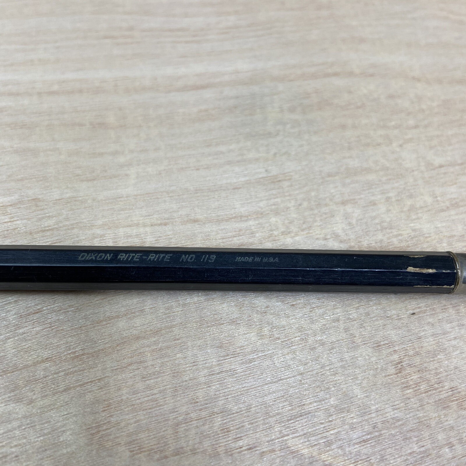 Vintage Black Dixon Rite Rite Mechanical Pencil # 119 US Government