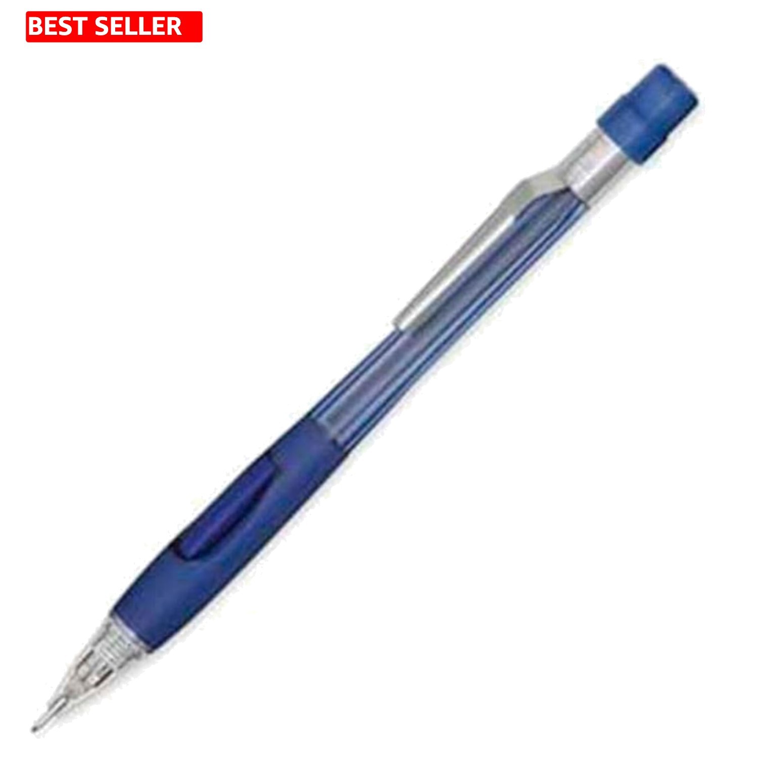 Quicker Clicker Blue Mechanical Pencil, 0.7mm, Box of 12 for Effortless Writing