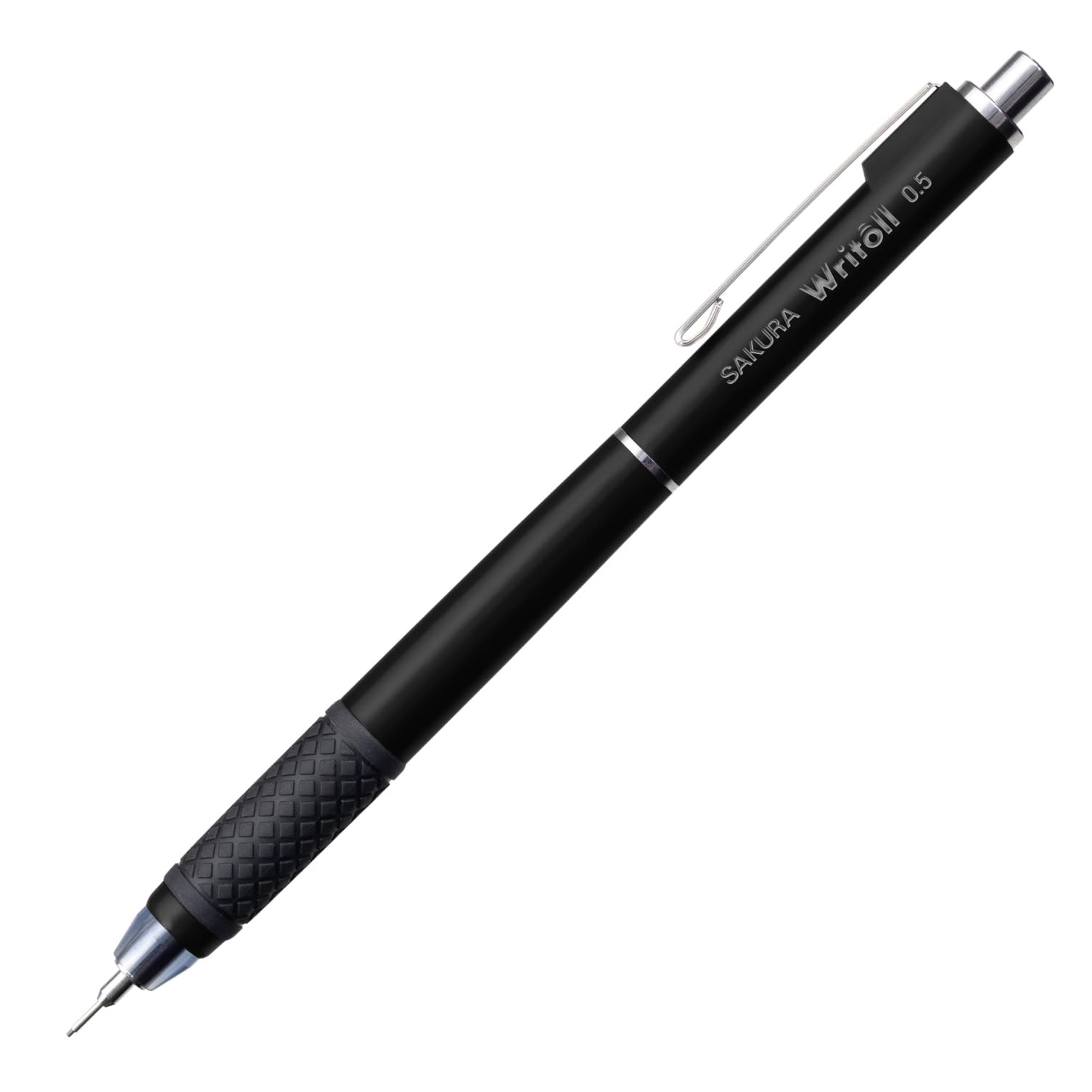 SAKURA CRAYPAS mechanical pencil lightru 0.5mm black NS505W#49 Double Knock NEW