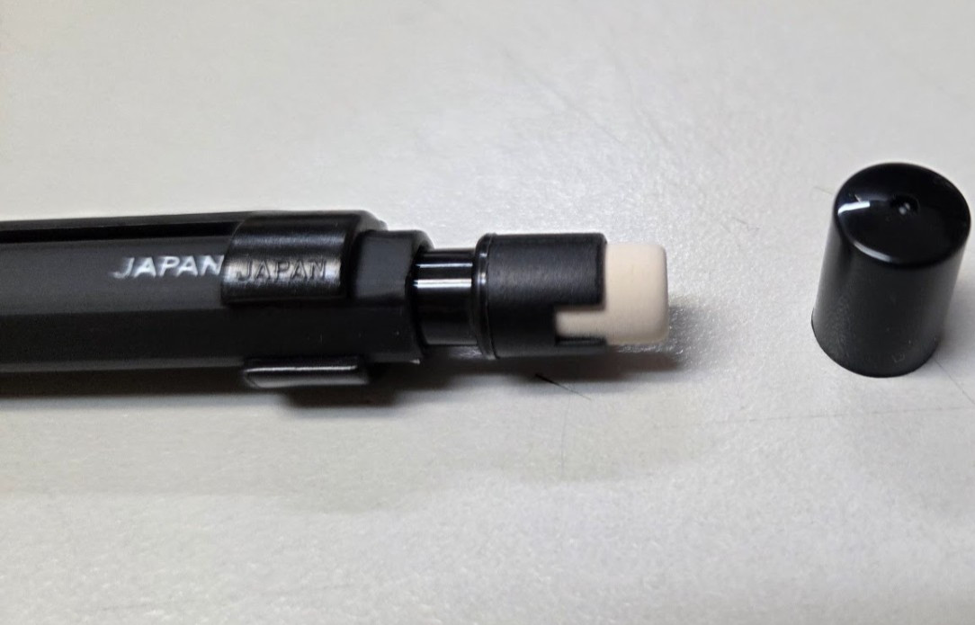 Black Zebra Posi-Grip Mechanical Pencil 0.5 M 1600 Refillable Made in Japan