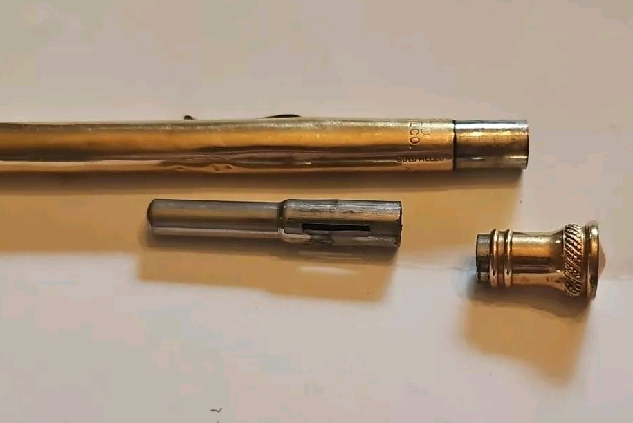 Vintage Venus Ever Pointed American Pencil Co. Gold Filled Mechanical Pencil