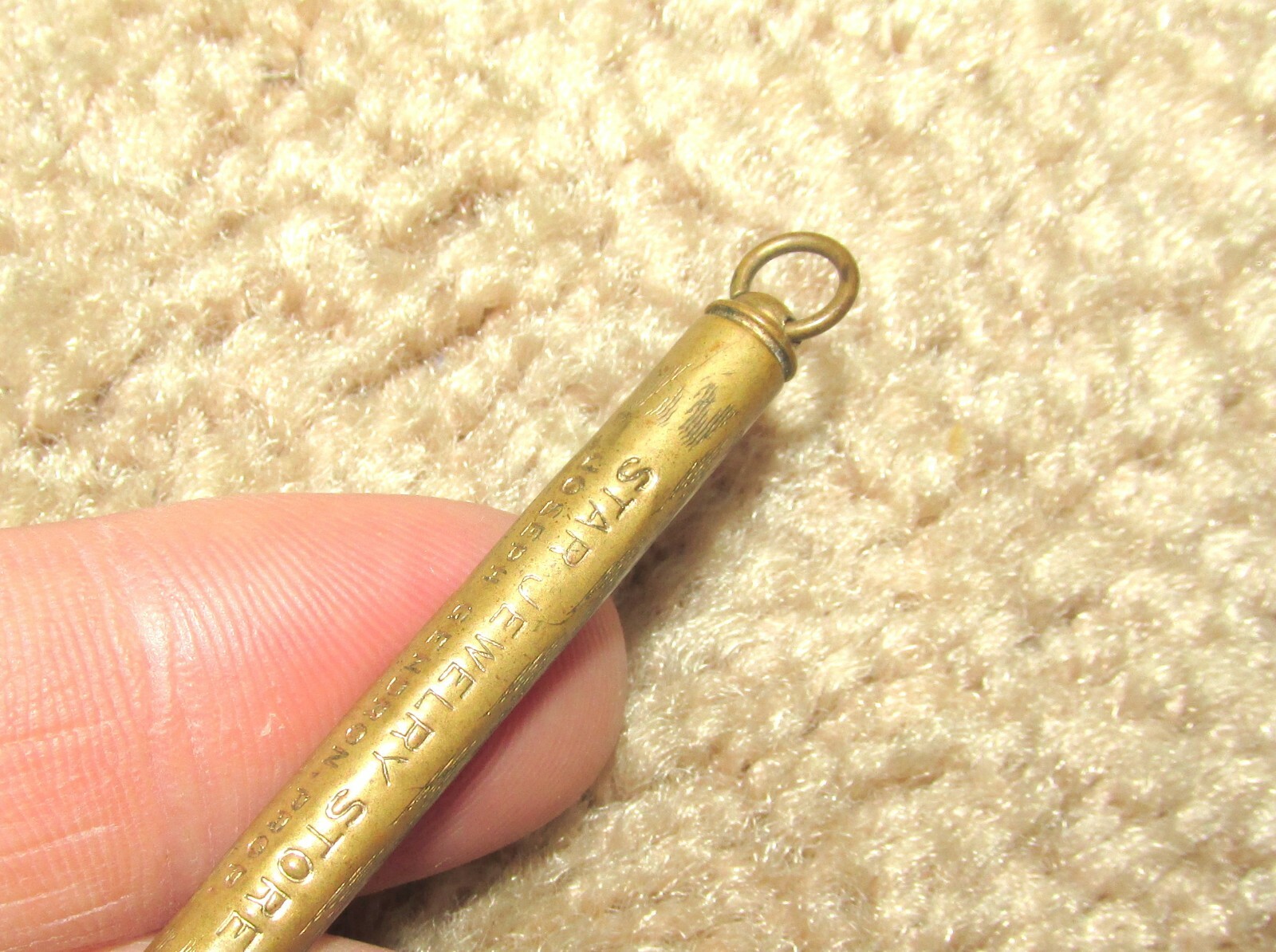 Antique Star Jewelry Store Providence RI Mechanical Advertising Pencil