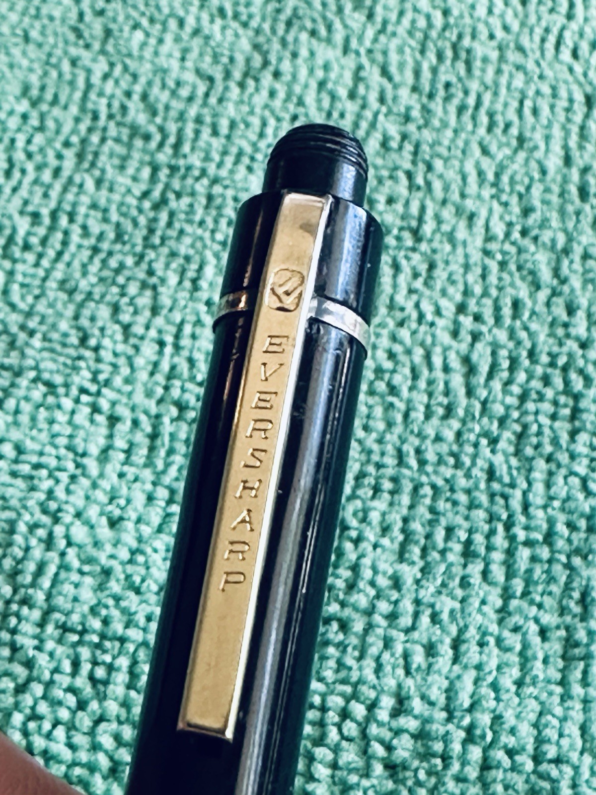 VTG Eversharp SKYLINE 4.5″ (Short) Mechanical Click Pencil 1.1mm Black USA c1960