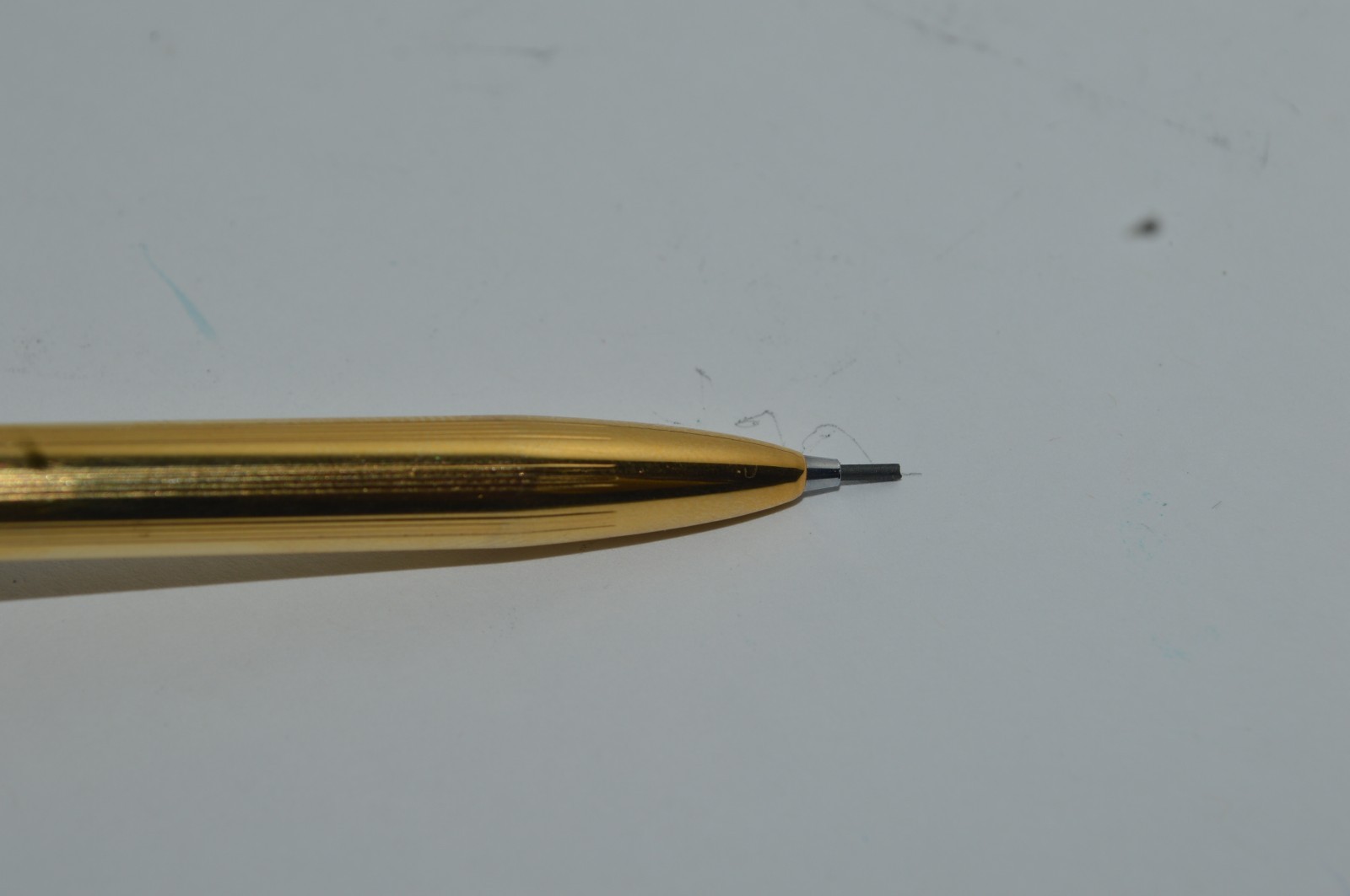 HAMILTON 14k Gold Electroplate Mechanical Pencil 0.9mm Made In USA Circa 1970s