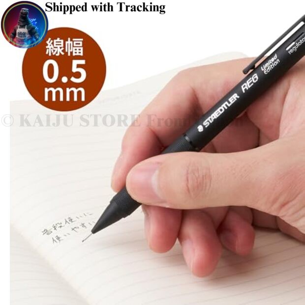 Staedtler REG 0.5mm Mechanical Pencil Limited Matte Black 925 85-05B