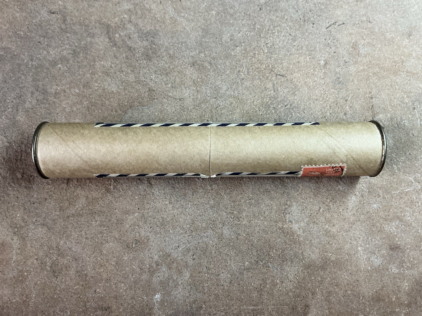 Vtg Ad Mechanical Pencil 8 Ball Cap, City Electric Ann Arbor Old Mail Tube 6¢
