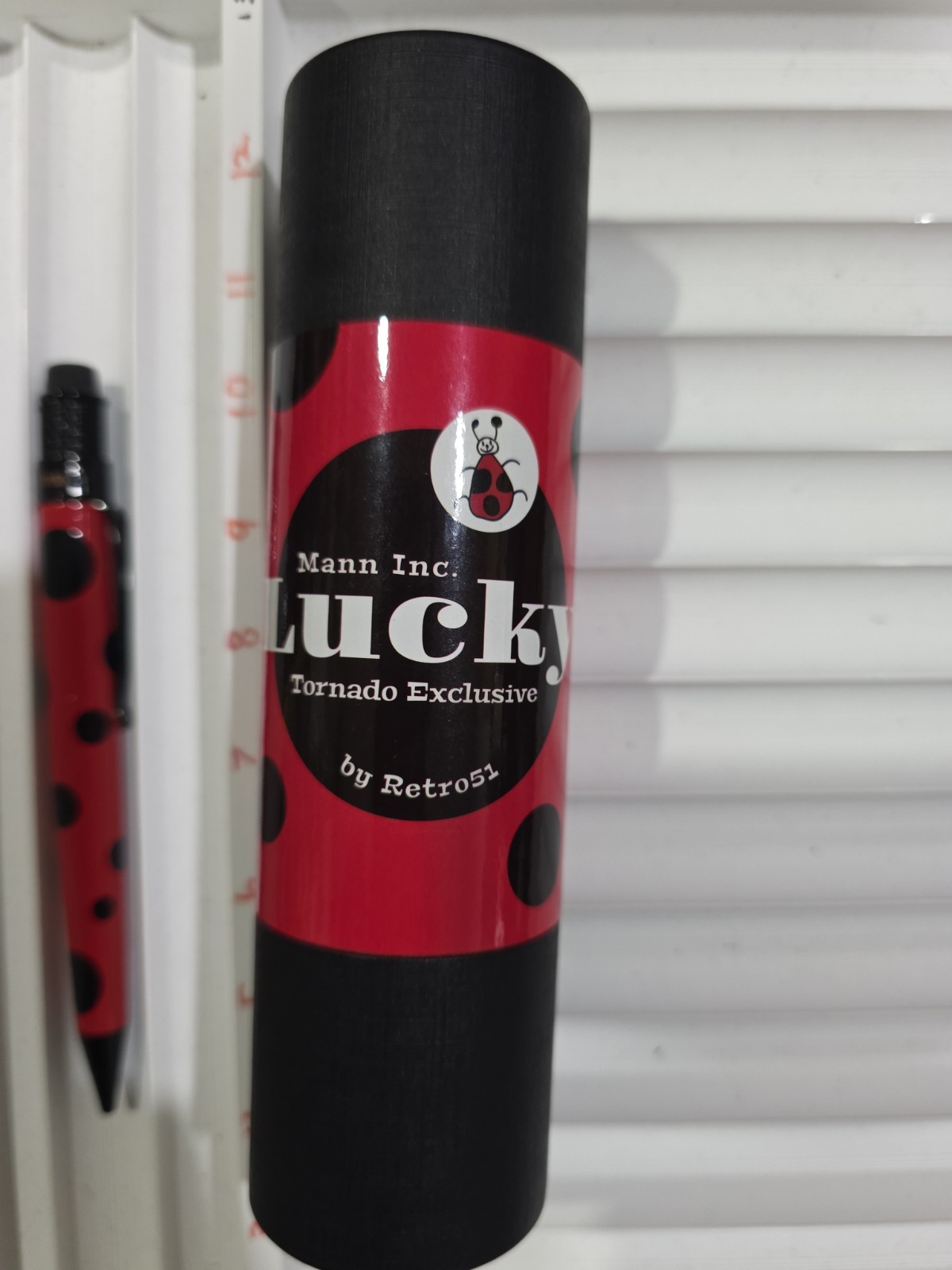 Retro 51 Pen – Lucky Lady Bug LE # 121 / 350 Thomas Mann Open