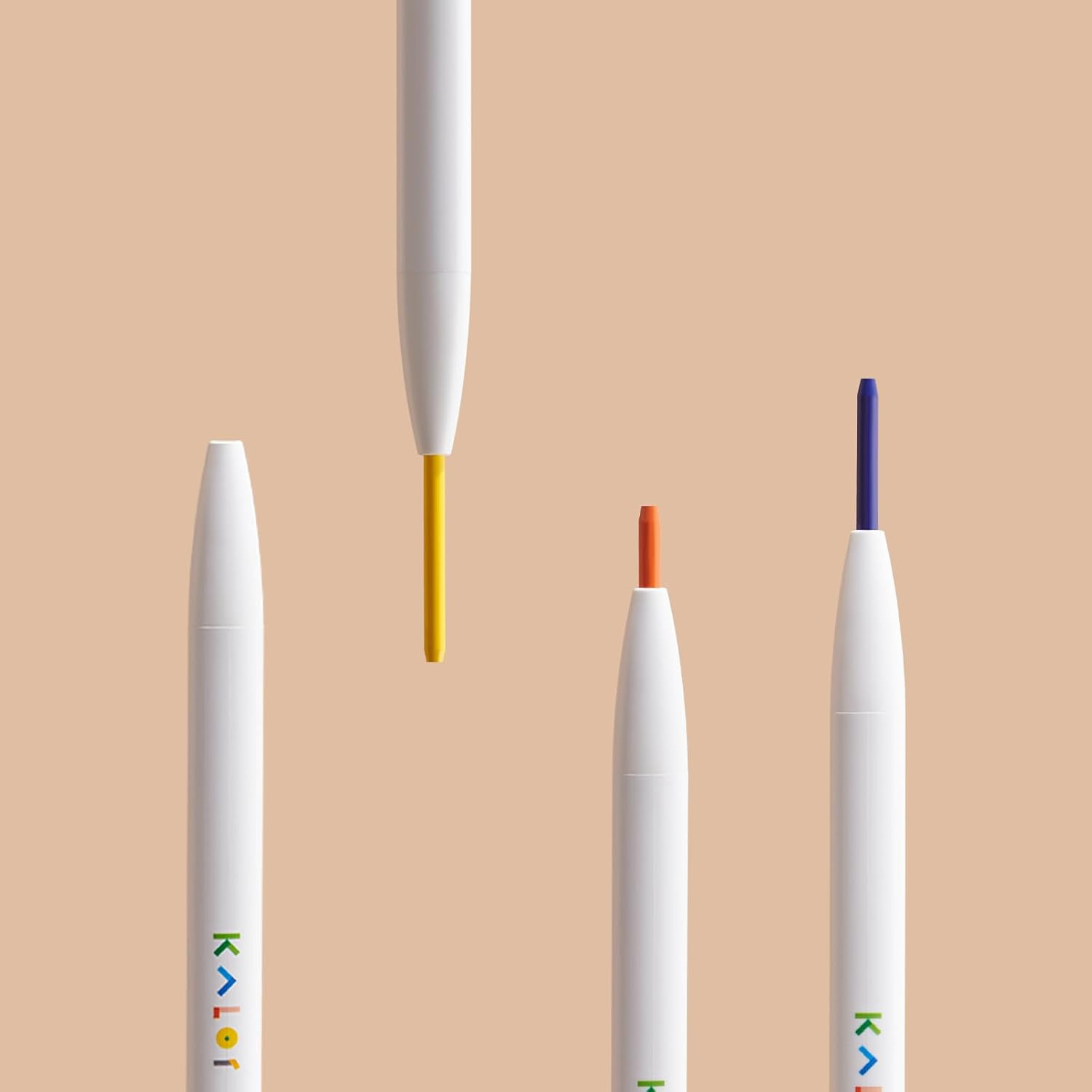 Kaco KALOR 36 Premium Color Mechanical Pencil Set, Refillable Soft Lead Cores, 3