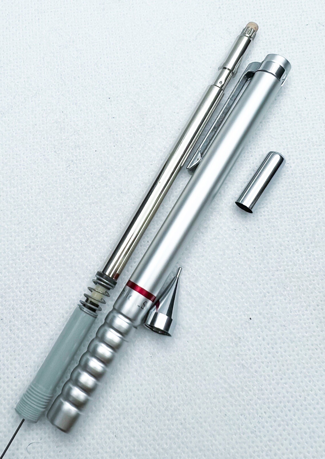 NOS Rotring Tikky Automatic LS 502 190 Auto Feed Lead Mechanical Pencil With Box