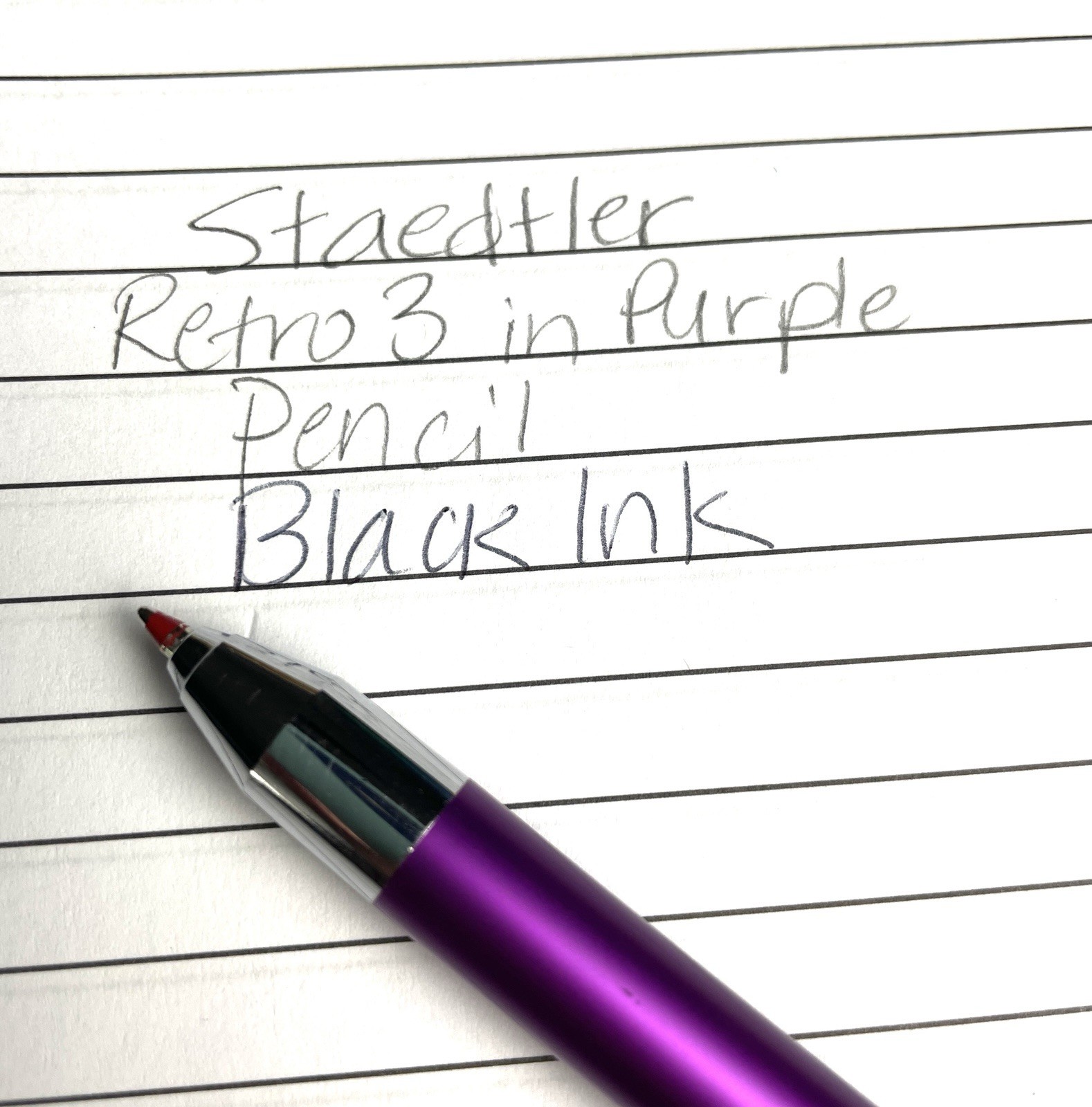 Staedtler RETRO 3 Multi Function Pen Pencil in Purple ***READ***