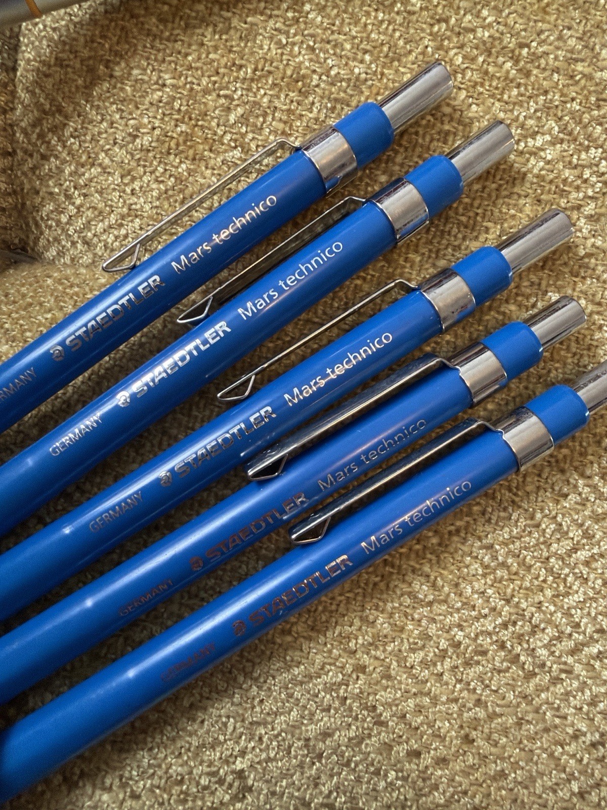7 Mechanical Drafting Pencils Staedtler Technico 780 Pentel Graphgear 1000