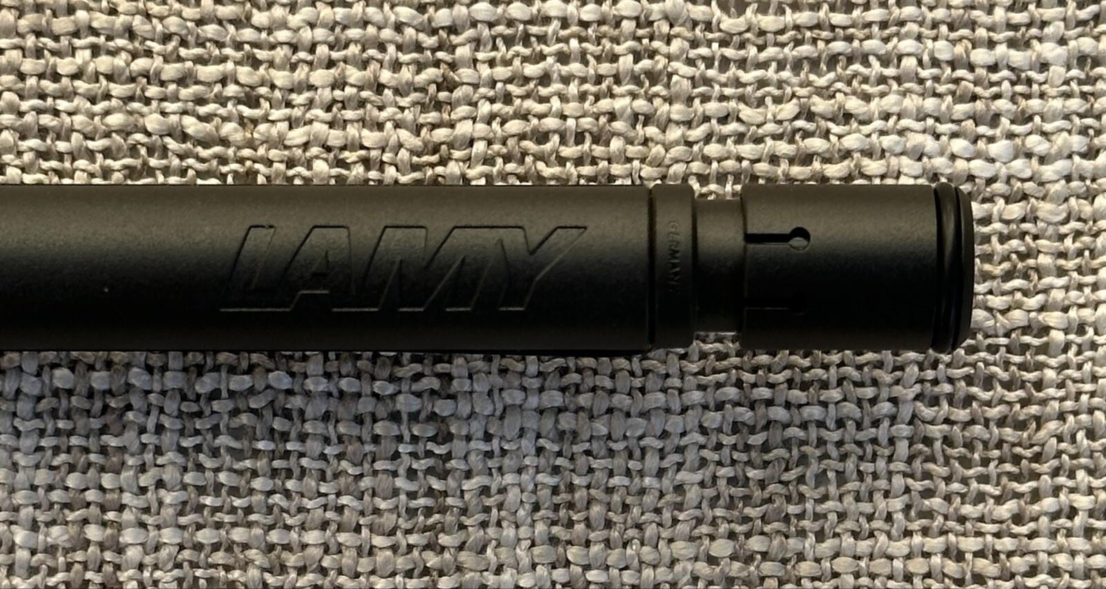 Nice LAMY Safari Pencil, Charcoal Barrel w/Black Trim, Made In Germany
