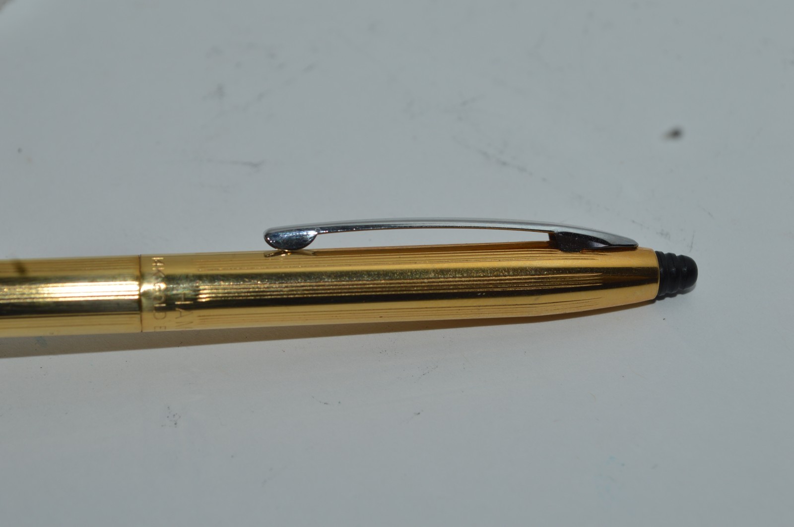 HAMILTON 14k Gold Electroplate Mechanical Pencil 0.9mm Made In USA Circa 1970s