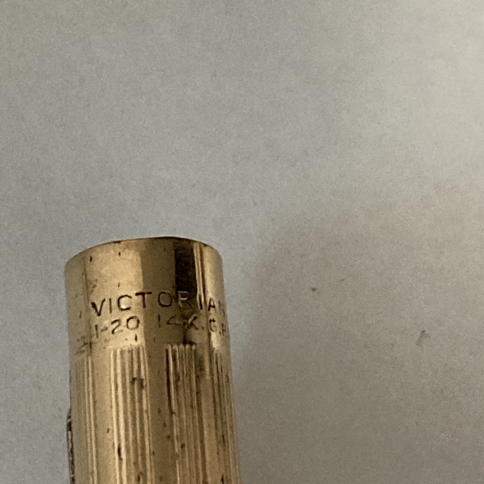 Victorian Mechanical Pencil 1/20 14k Gold Filled Writes!