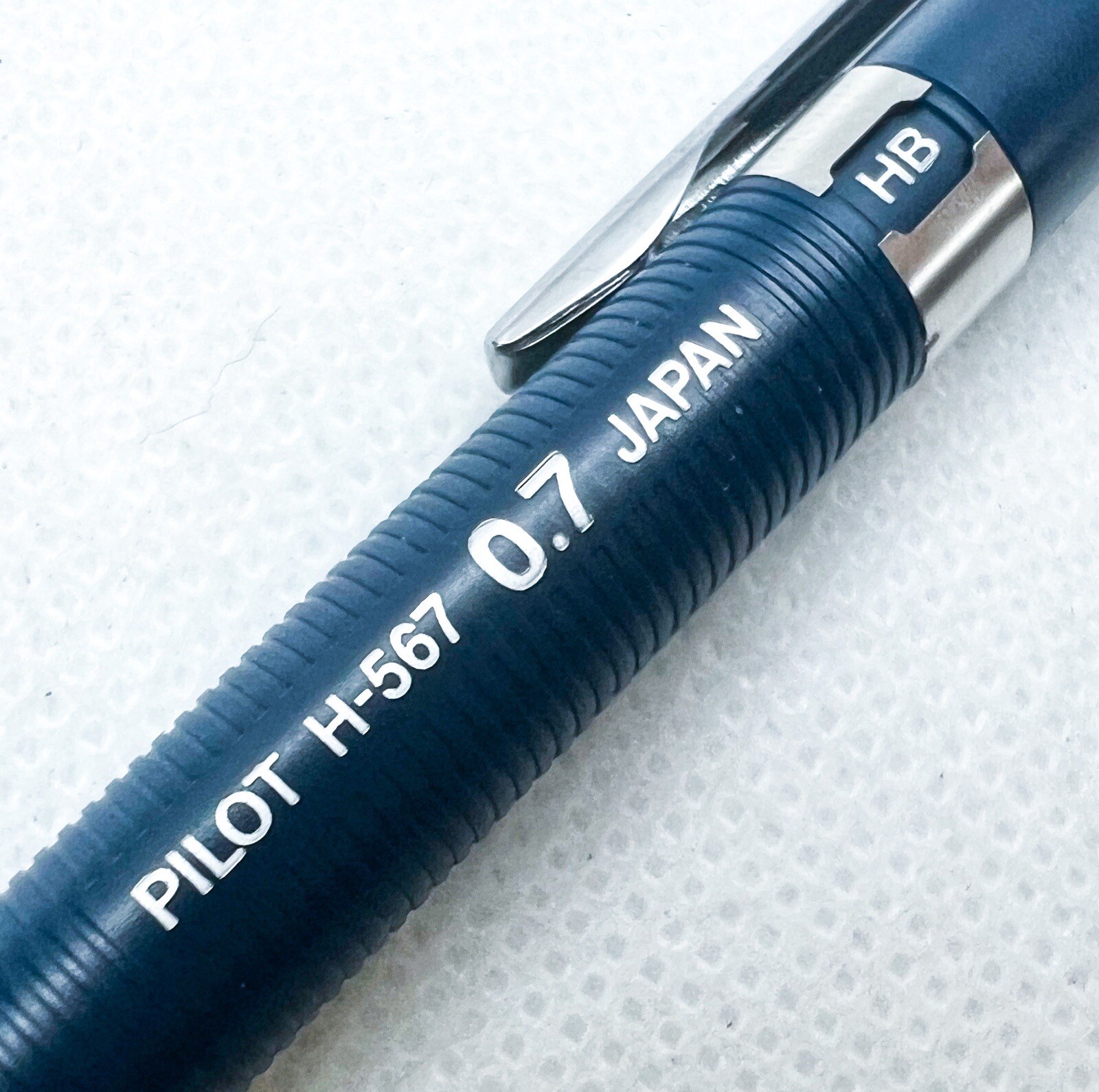 not used Pilot Japan 567 0.7mm Mechanical Pencil Drafting metal grip