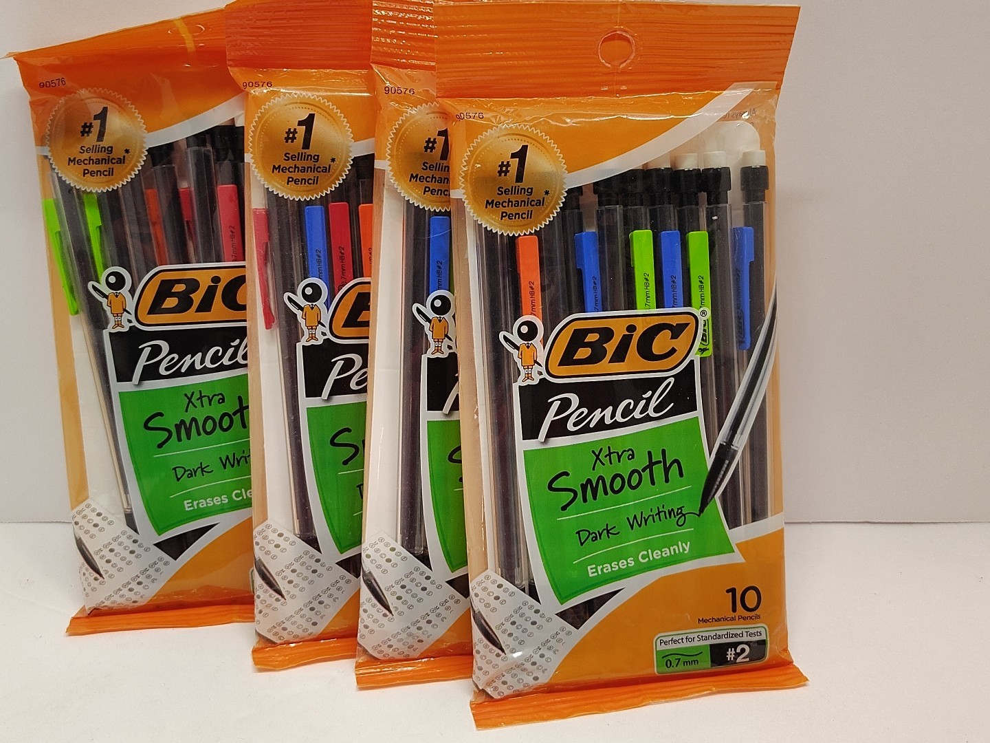 Brand New Mechanical Pencil 4 Packs Of 10 BiC Pencil Extra Smooth Dark Writing