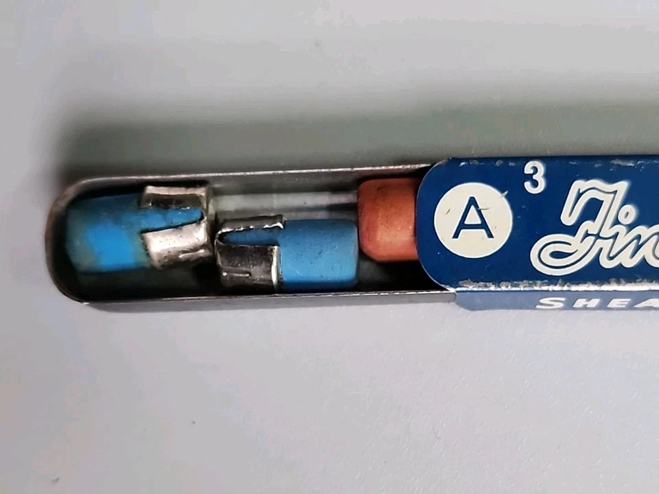 Vintage Pencil Leads Erasers Lot of 4 Sheaffer’s Fineline Pentel Parker