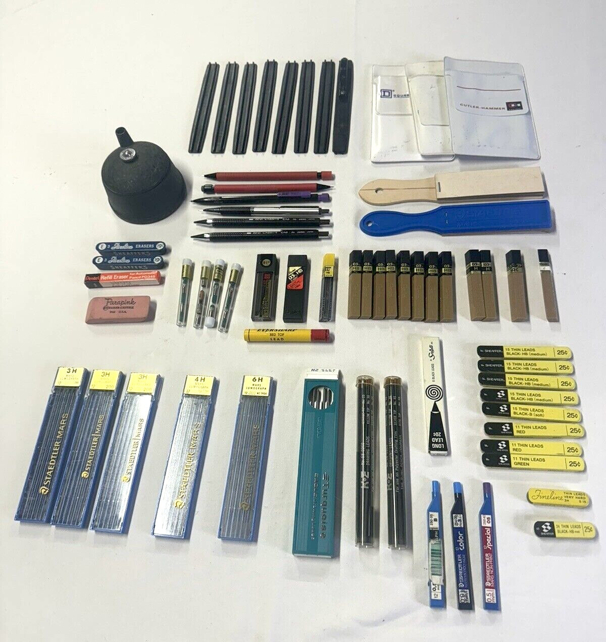 Vintage Drafting Collection Staedtler K&E 1099 Sharpener Mechanical Pencils Lead