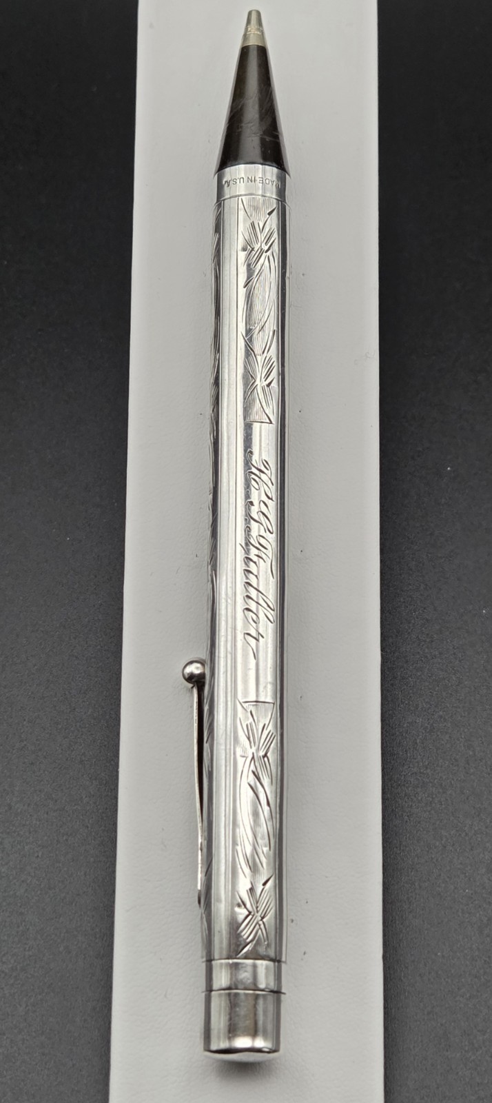 Antique Waterman’s Ideal Sterling Mechanical Pencil 5.5 Inches -Estate