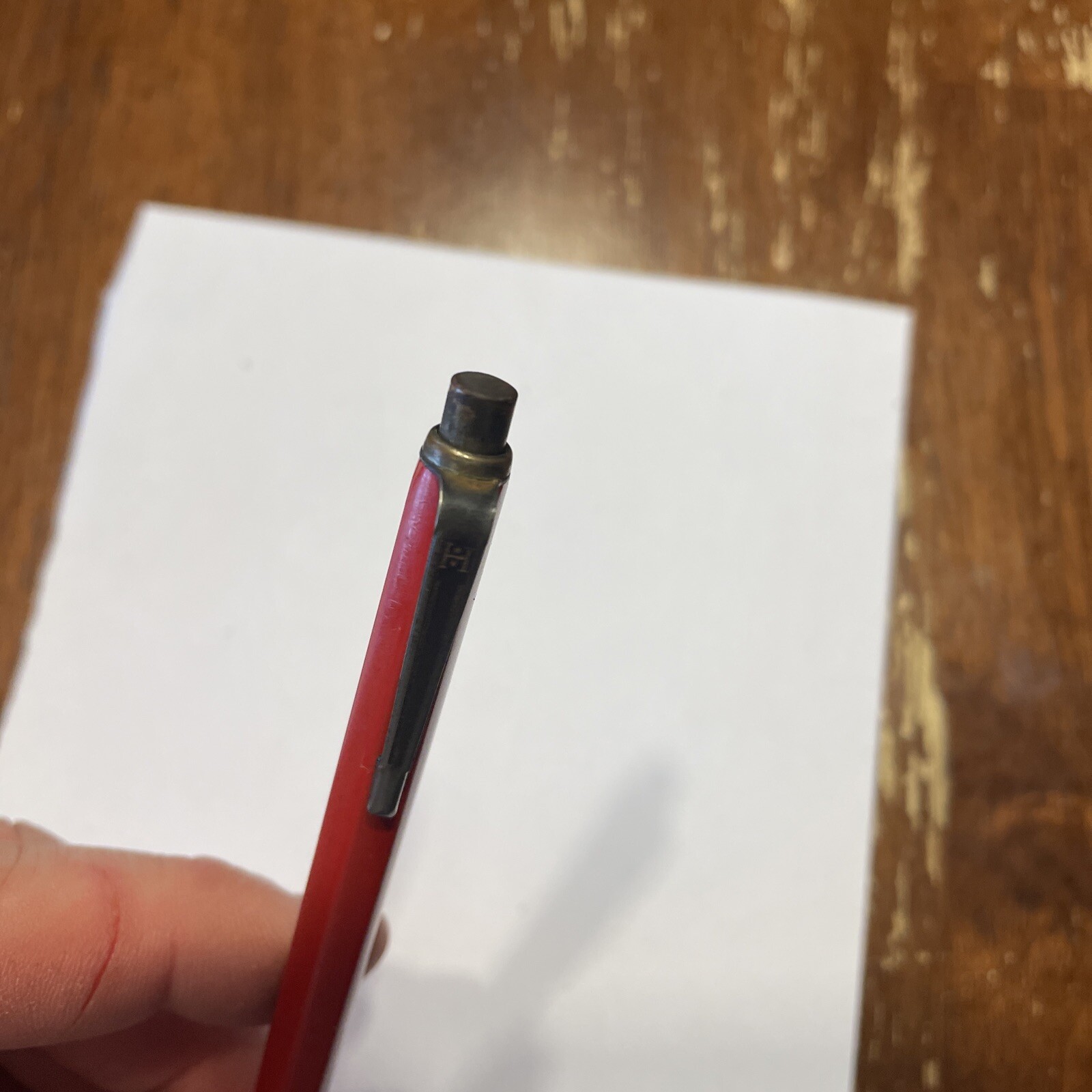 Koh I Noor Technigraph 5611 Drafting Mechanical Pencil Italy Red W/ Refills