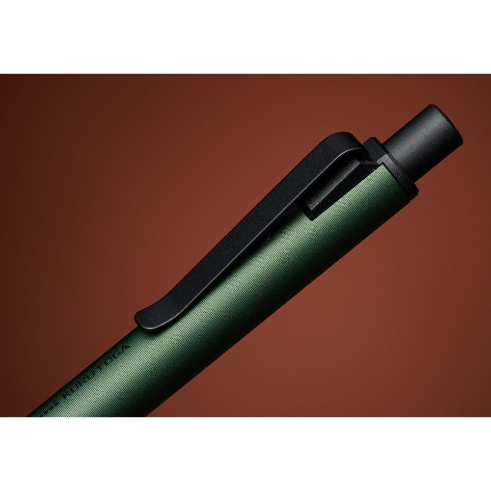 Uni Kuru Toga Wood Mechanical Pencil 0.5mm Japan M5-KW-1P – Forest Green
