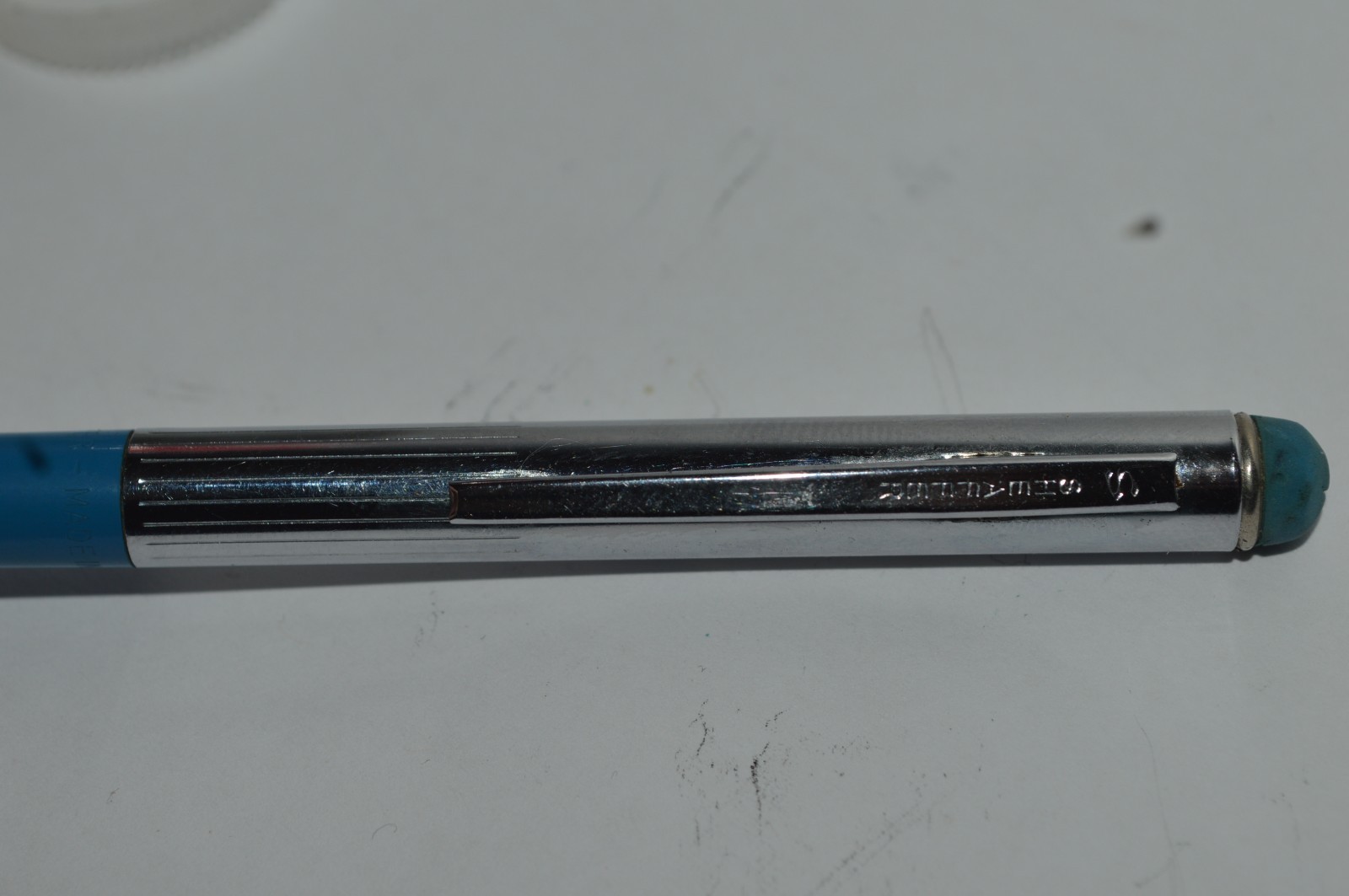Sheaffer STYLIST Mechanical Pencil 0.9mm Blue Barrel Made In USA Circa 1960’s