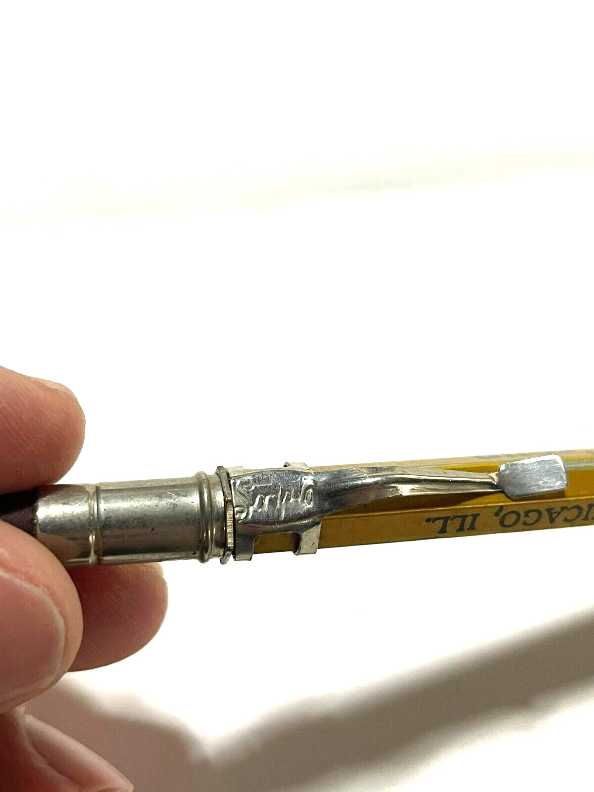 c.1930s Aetna Insurance Farm Fire Chicago Illinois Scripto Mechanical Pencil