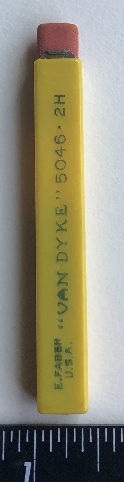 Vintage Eberhard Faber VAN DYKE Mechanical Pencil Lead 2H 1.18mm NOS 18pk USA