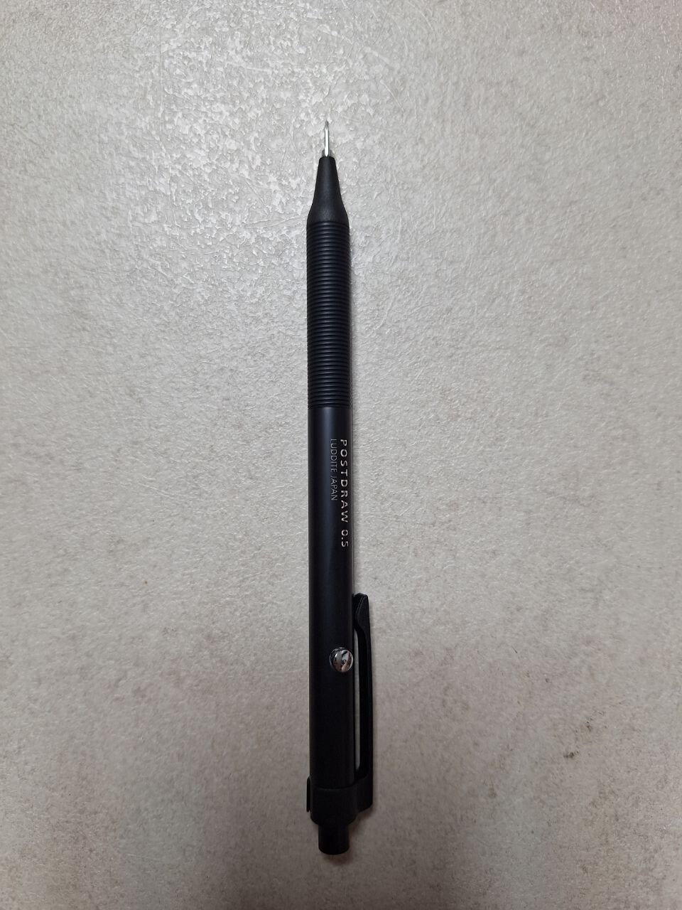 Luddite POSTDRAW 0.5 Double Knock Mechanical Pencil – Black Drafting Pencil