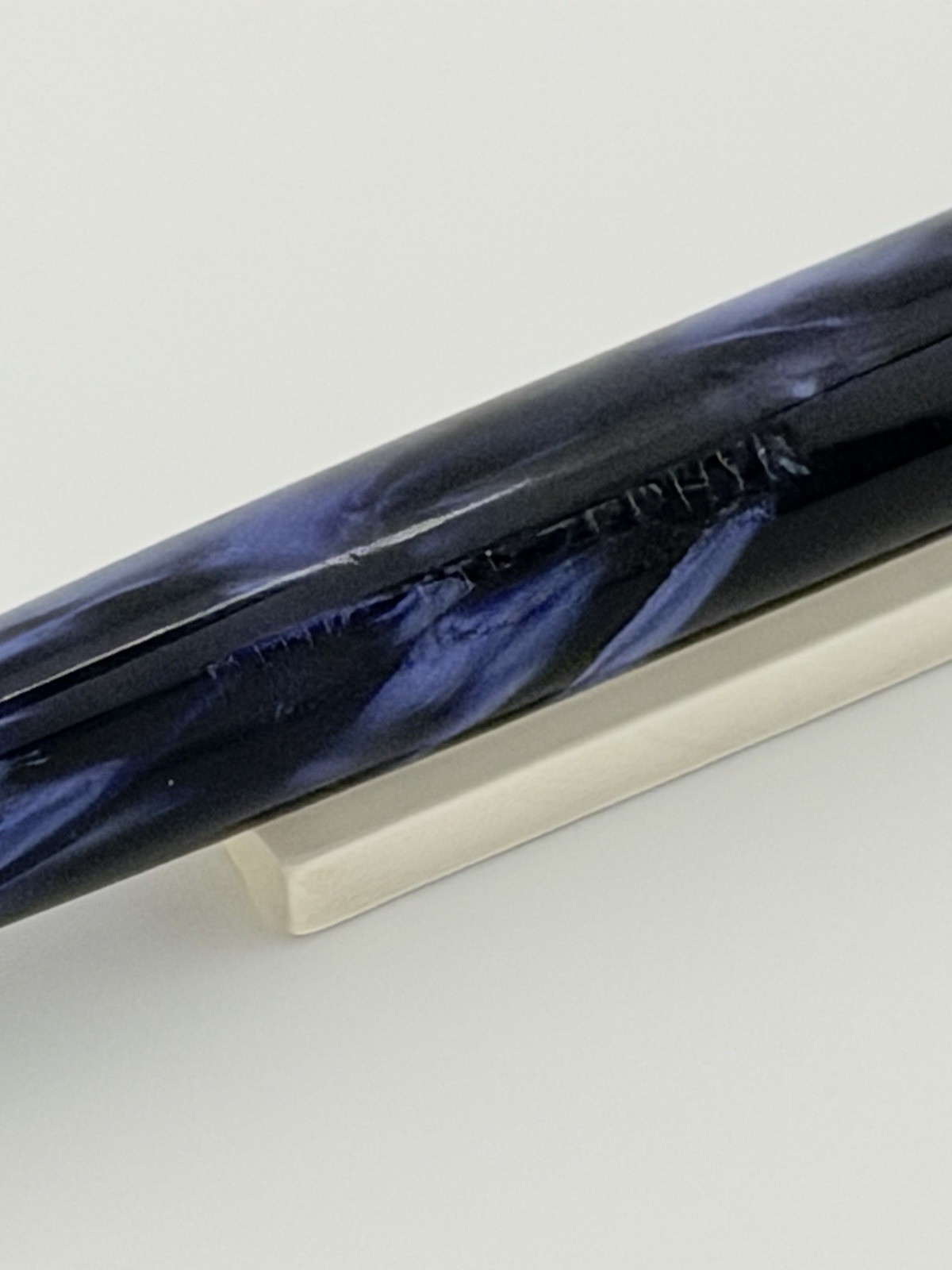 Vintage PARKETTE Made By Parker Mechanical Pencil Marble Blue Super Rare