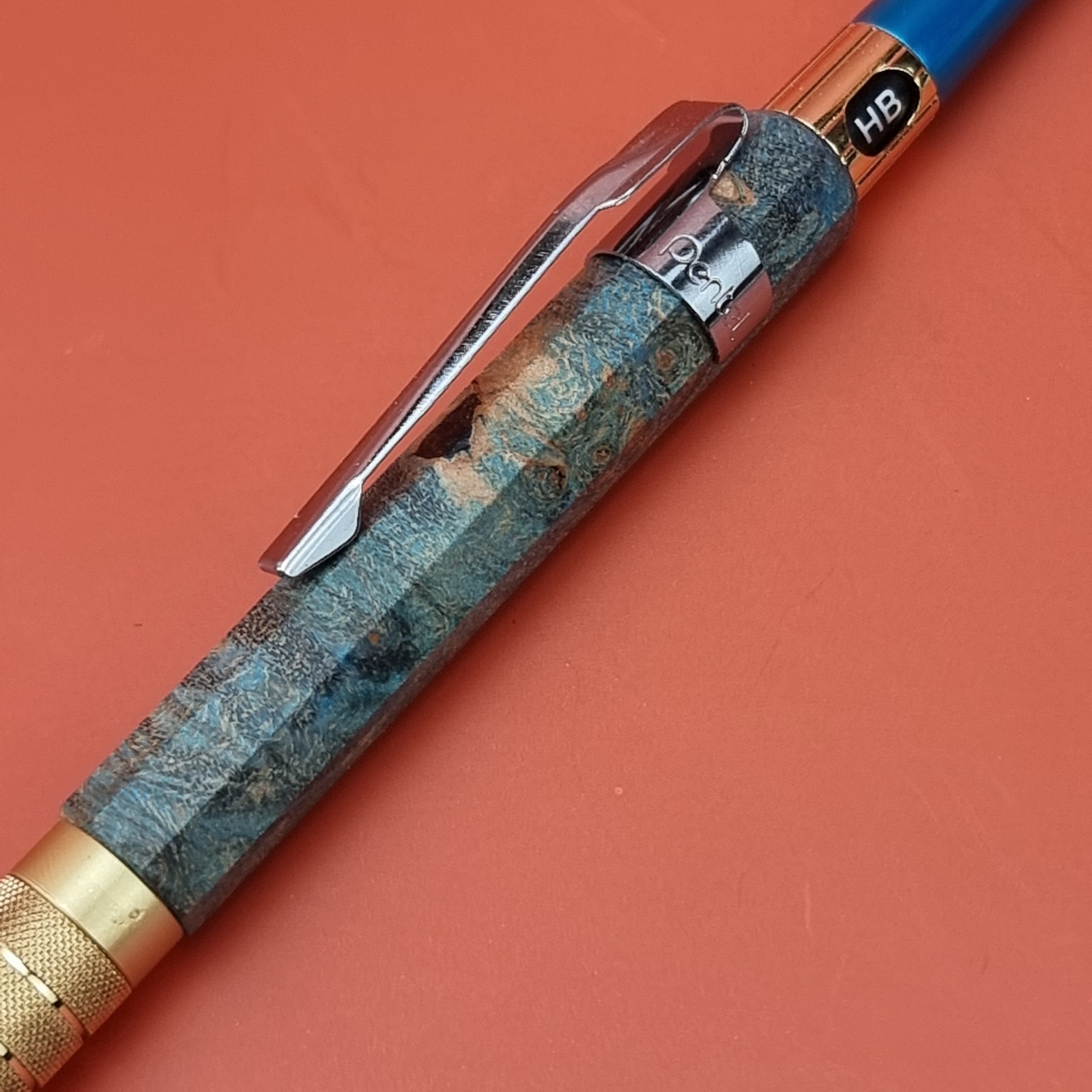 Hand Crafted Pentel PG5 Mechanical Pencil with Octagonal Maple Berl