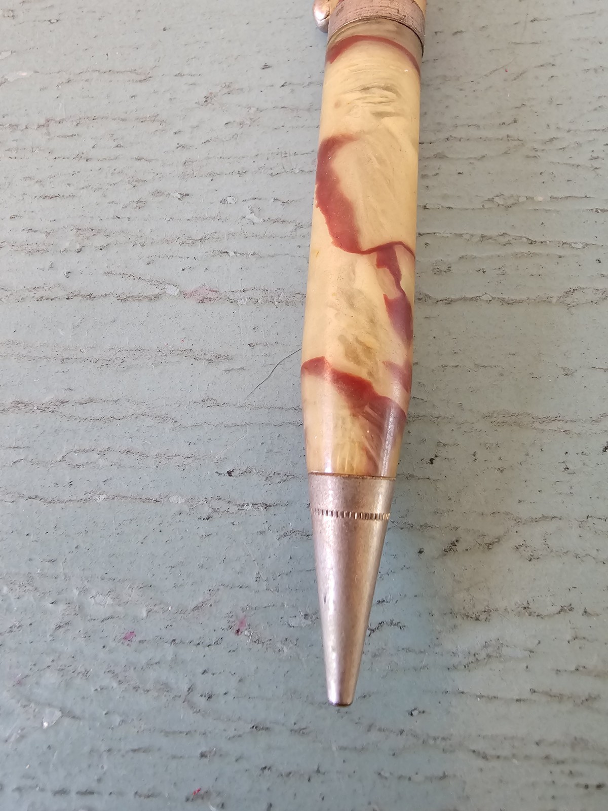 Vintage Remington Marbelized Mechanical Pencil W/Lead, Very Good