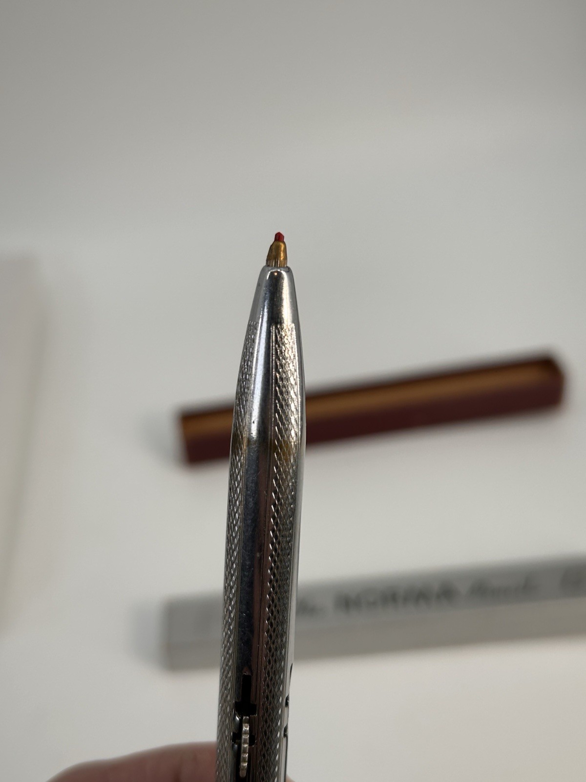 Vintage Norma Mechanical Pencil #104 Chrome Multi 4 Color with Box Instructions