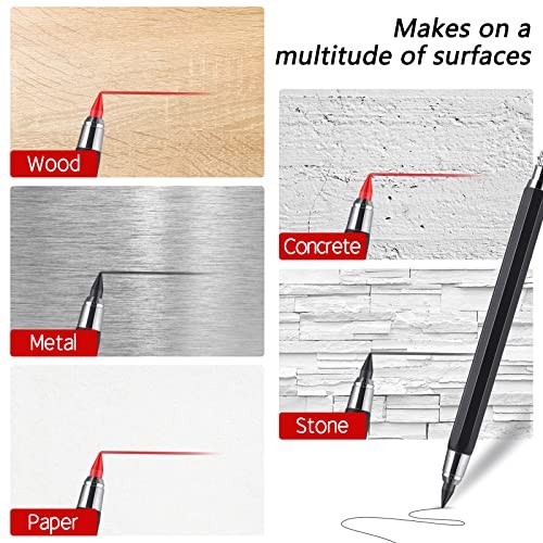 36 Pcs 5.6mm Mechanical Lead Holder Pencil Set Clutch Graphite Red Black
