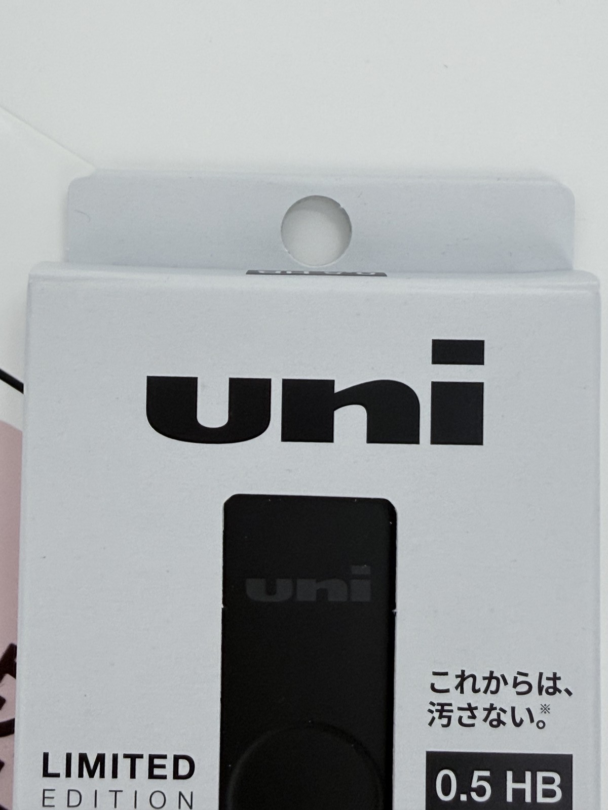 Uni 0.5 HB Lead Refill Limited Matt Black Metal Case Mitsubishi Pencil Japan NEW