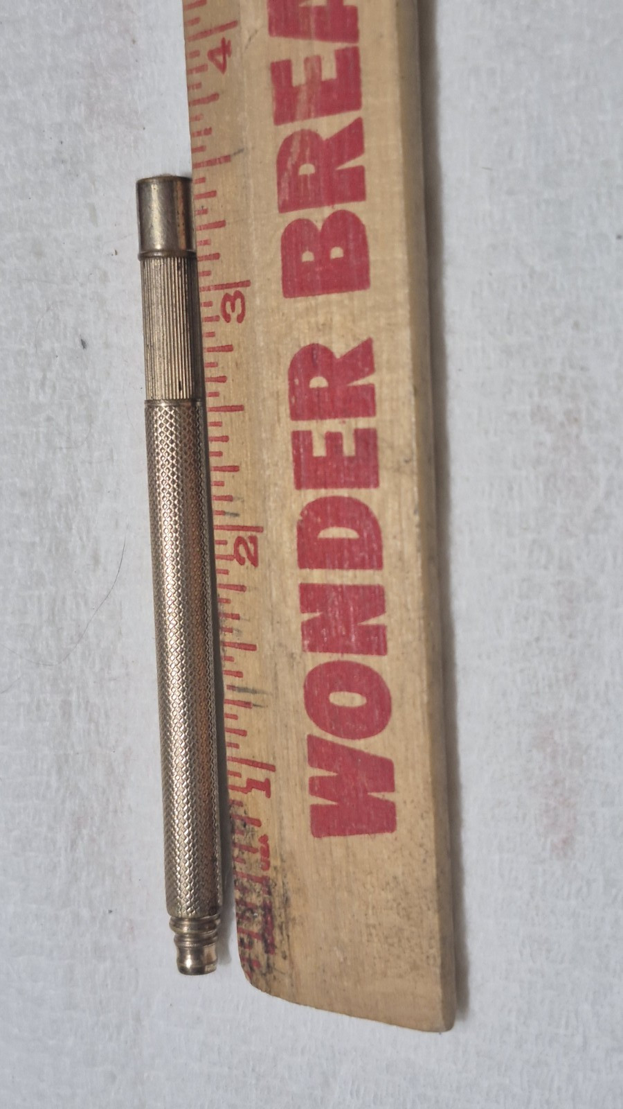 Unmarked Victorian Era Gold (Plated?) Extending Working Pencil in Original Box?