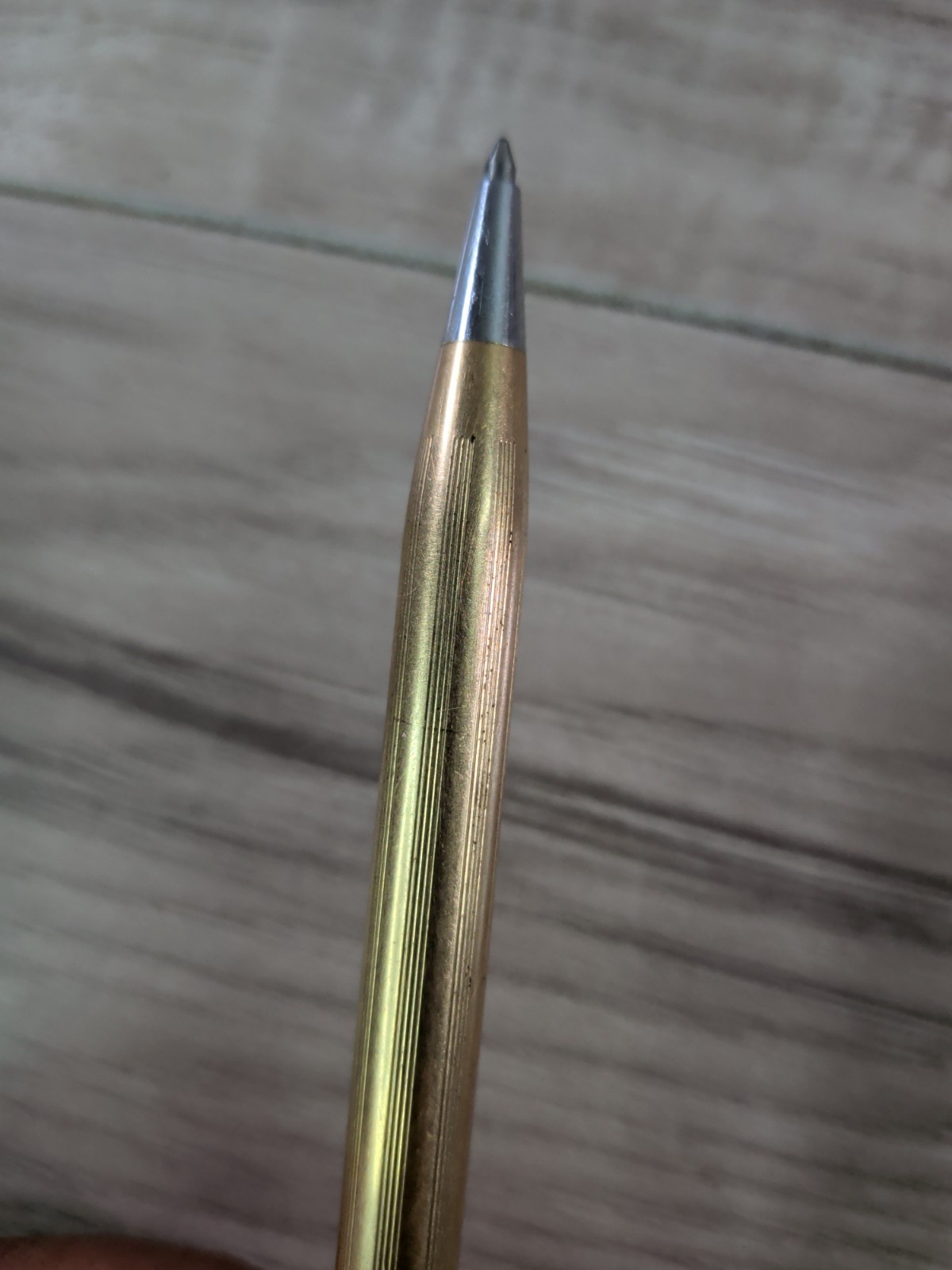 Vintage Cross Mechanical Pencil 1/20 12 KT Gold Filled Made In USA ( WORKING )