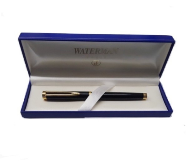 Waterman 16089-3 | Green Lacquer & Gold Gentleman Fountain Pen | Paris (New!)