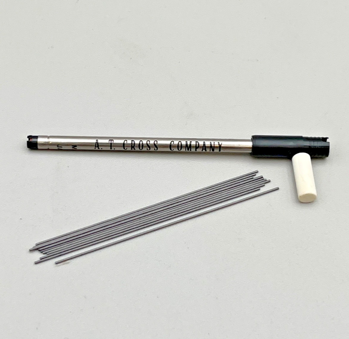 Cross 0.5mm x 60mm HB Lead Cartridge Refill #8405 with Eraser and Extra Lead